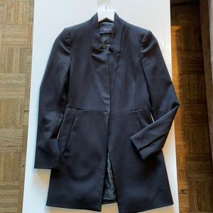 Black long blazer